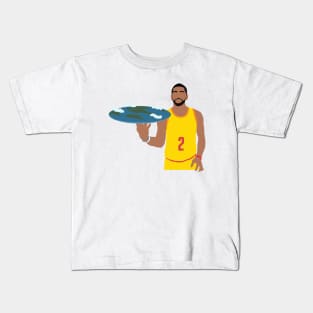 Kyrie Irving Flat Earth Kids T-Shirt